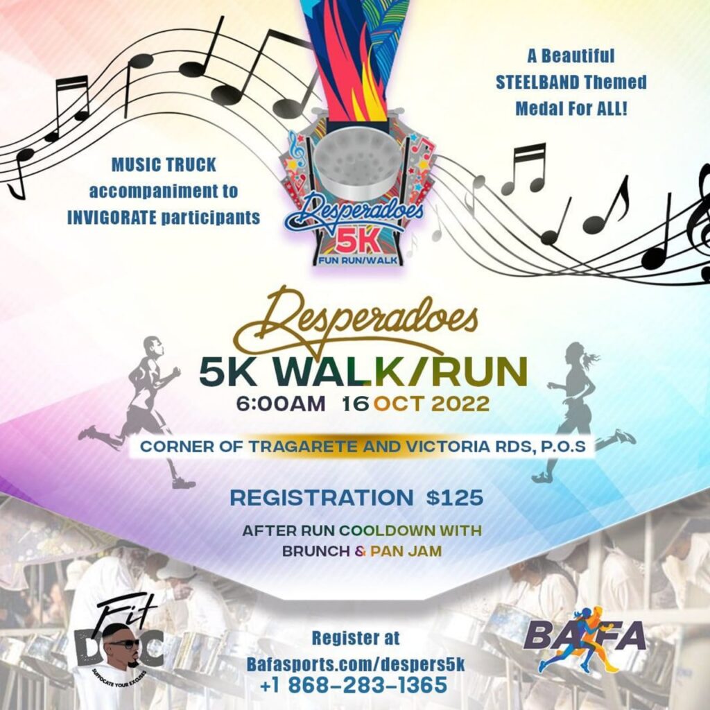 Desperadoes 5k Walk Run