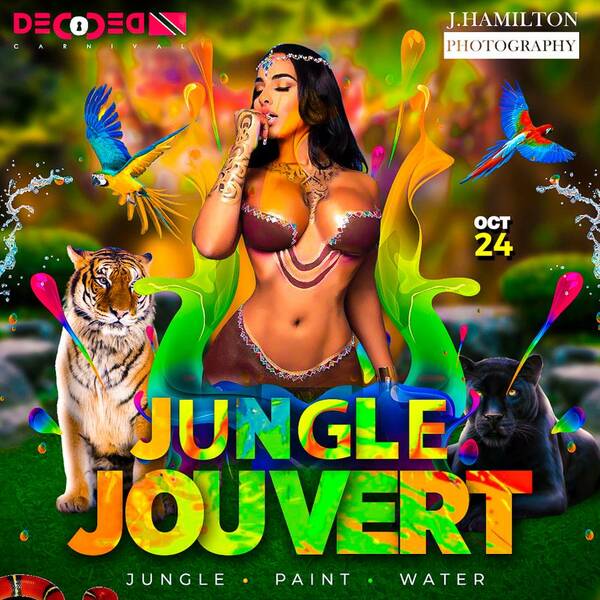 Jungle Jouvert Oct 24th Poster