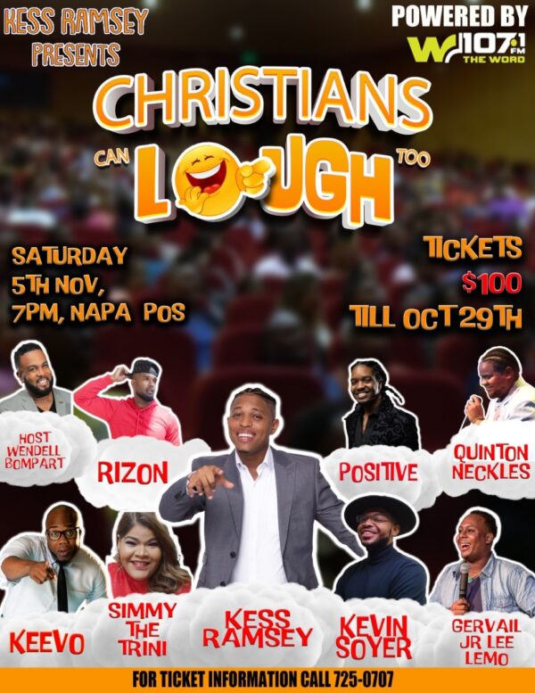 Christians Can Laugh Poster