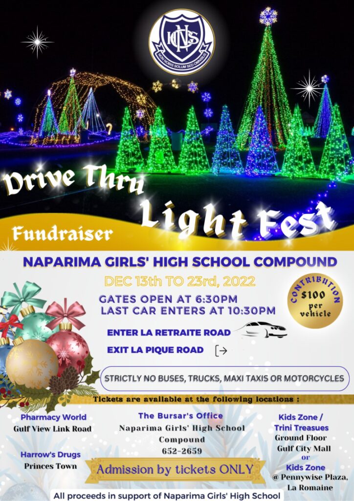 Naparima Drive Thru Light Fest