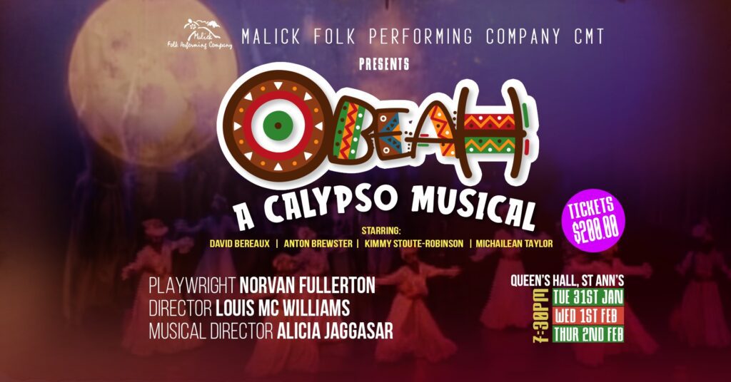 Obeah - A Calypso Musical Poster