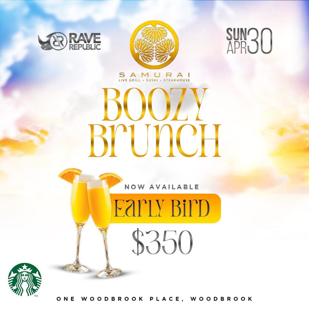 Samurai Boozy Brunch