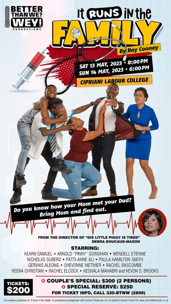 It runs in the family comedy play