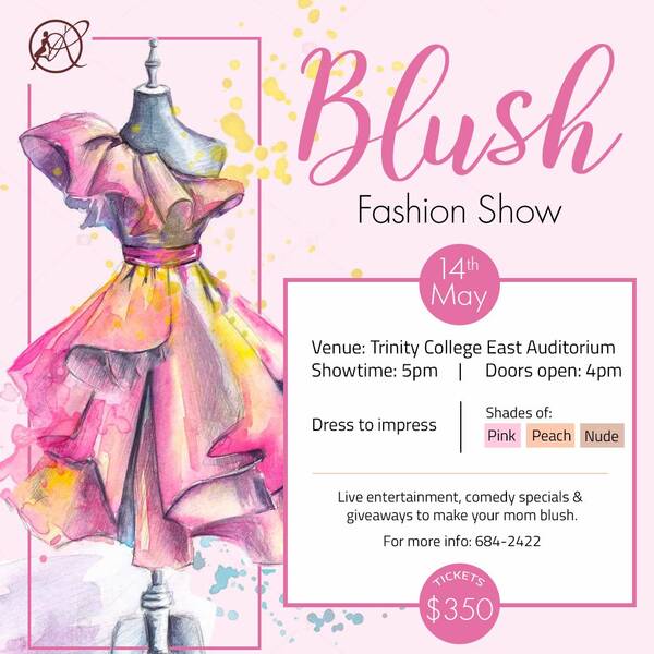 Blush a Fashion Show