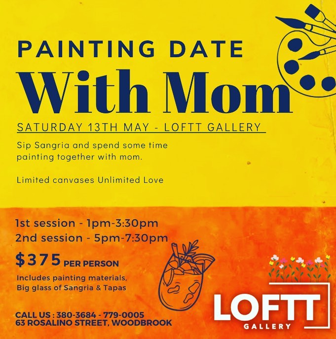 Painting Date With Mom at the LofTT