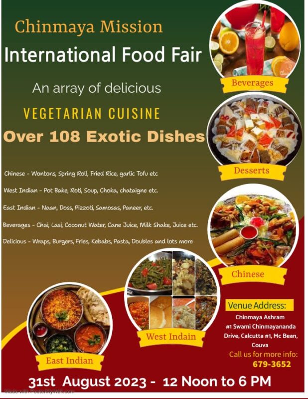 Vegetarian Food Fair Chinmaya